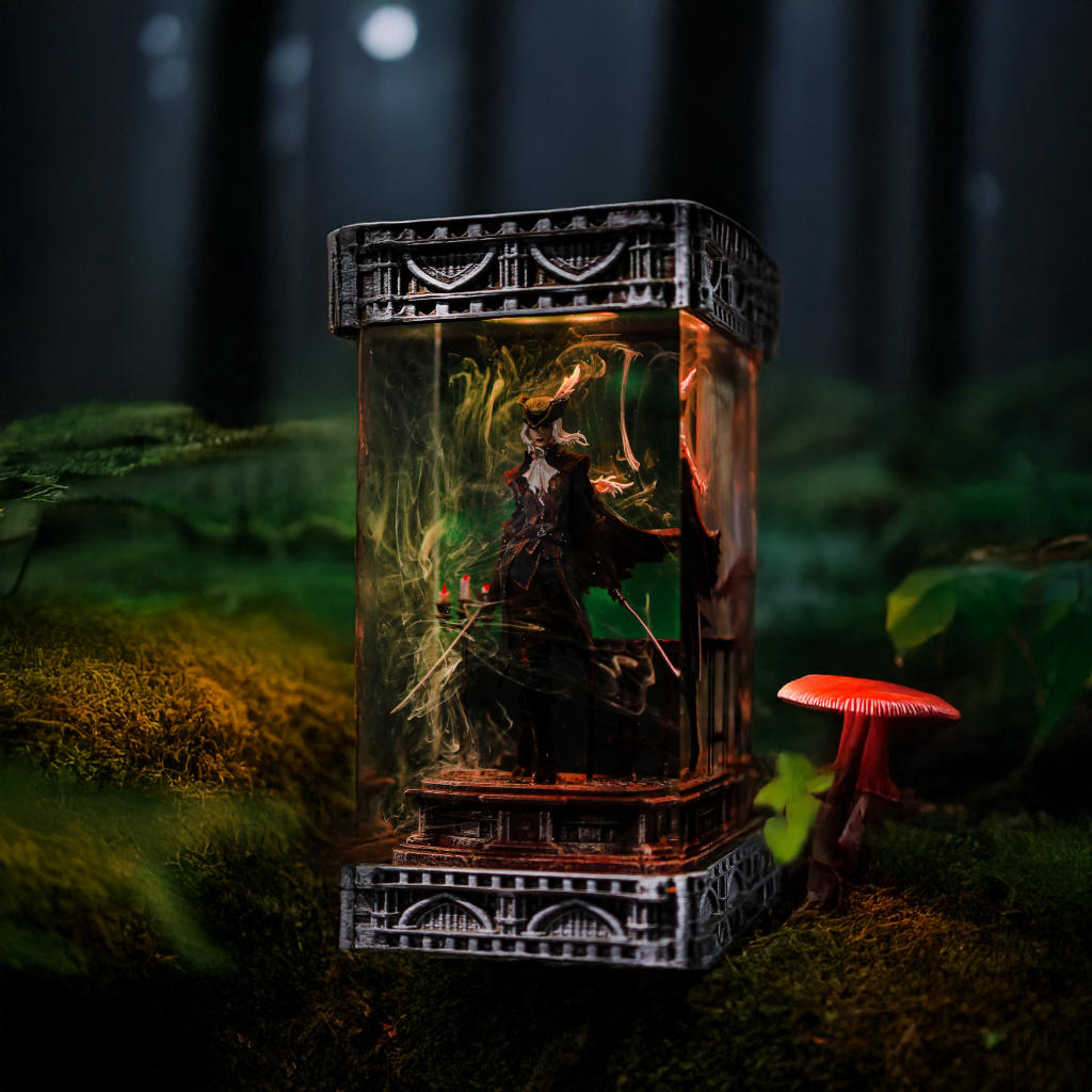 Lady Maria Bloodborne Lamp - Image 5