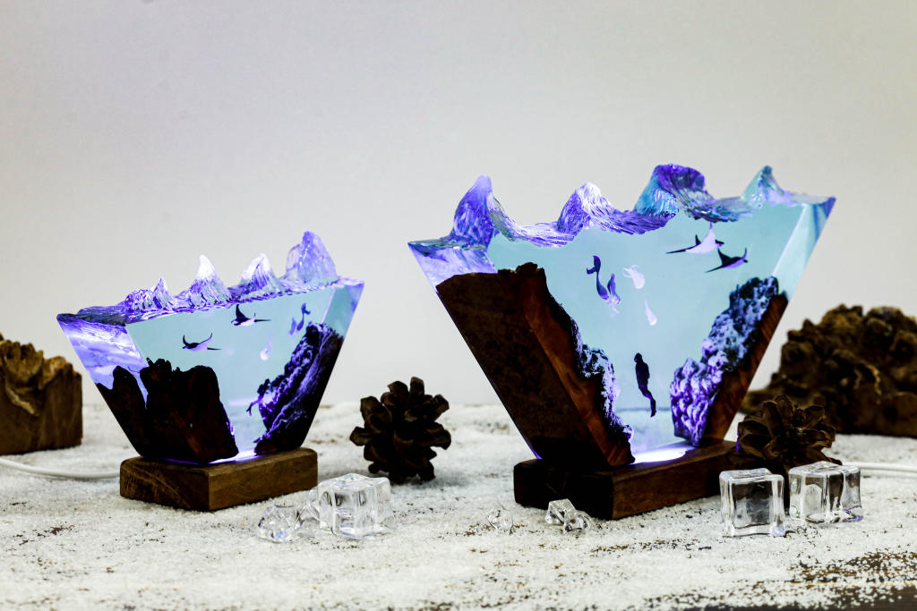 Mermaid and Diver Night Lights ver 2 - Image 4