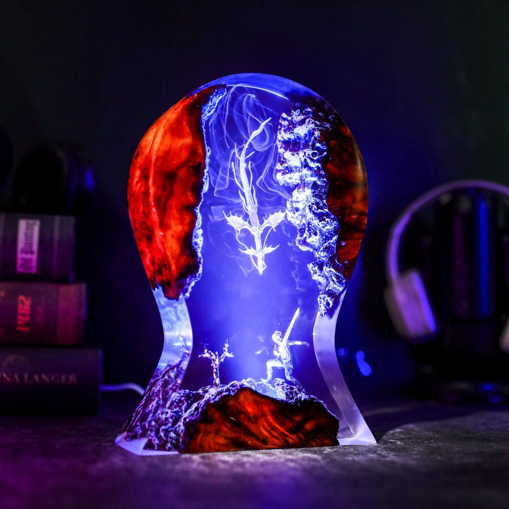 Noctis vs Leviathan Final Fantasy Headphone Stand - Image 7