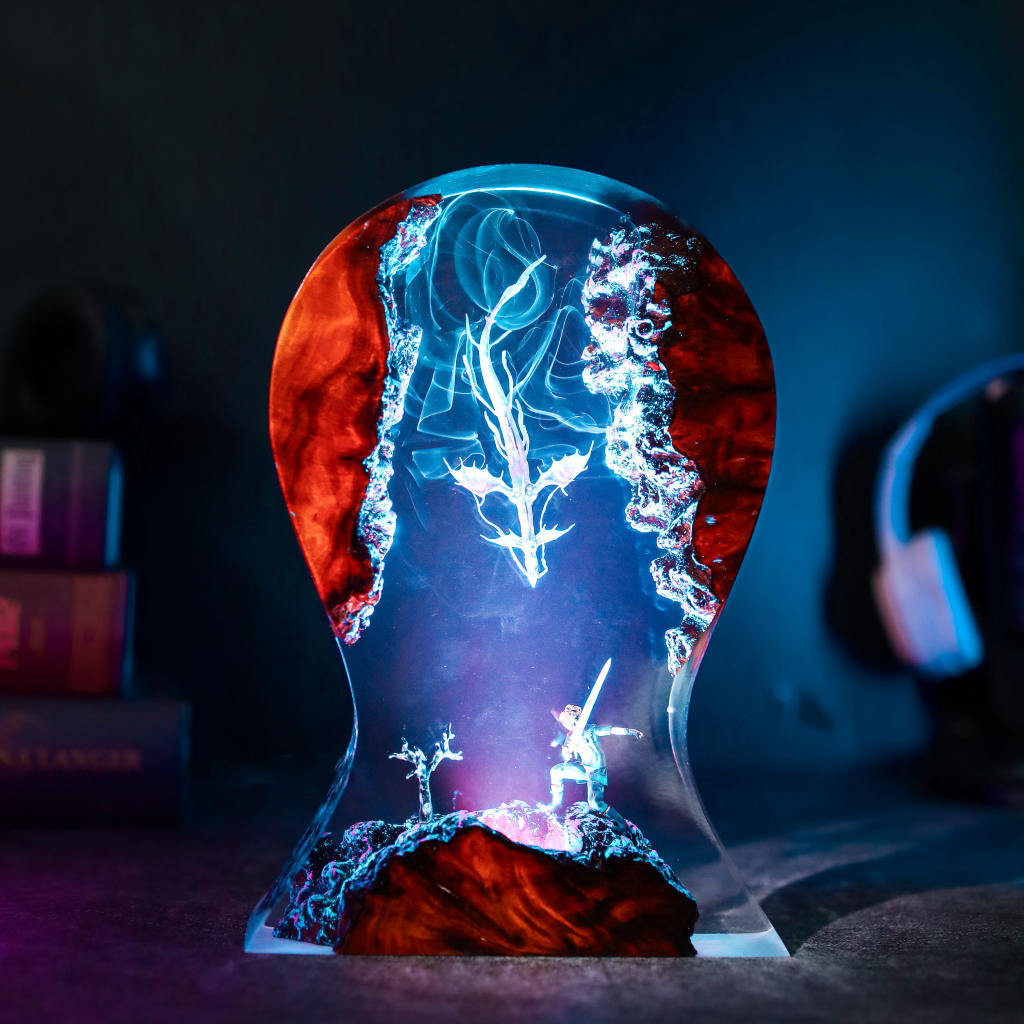 Noctis vs Leviathan Final Fantasy Headphone Stand - Image 6
