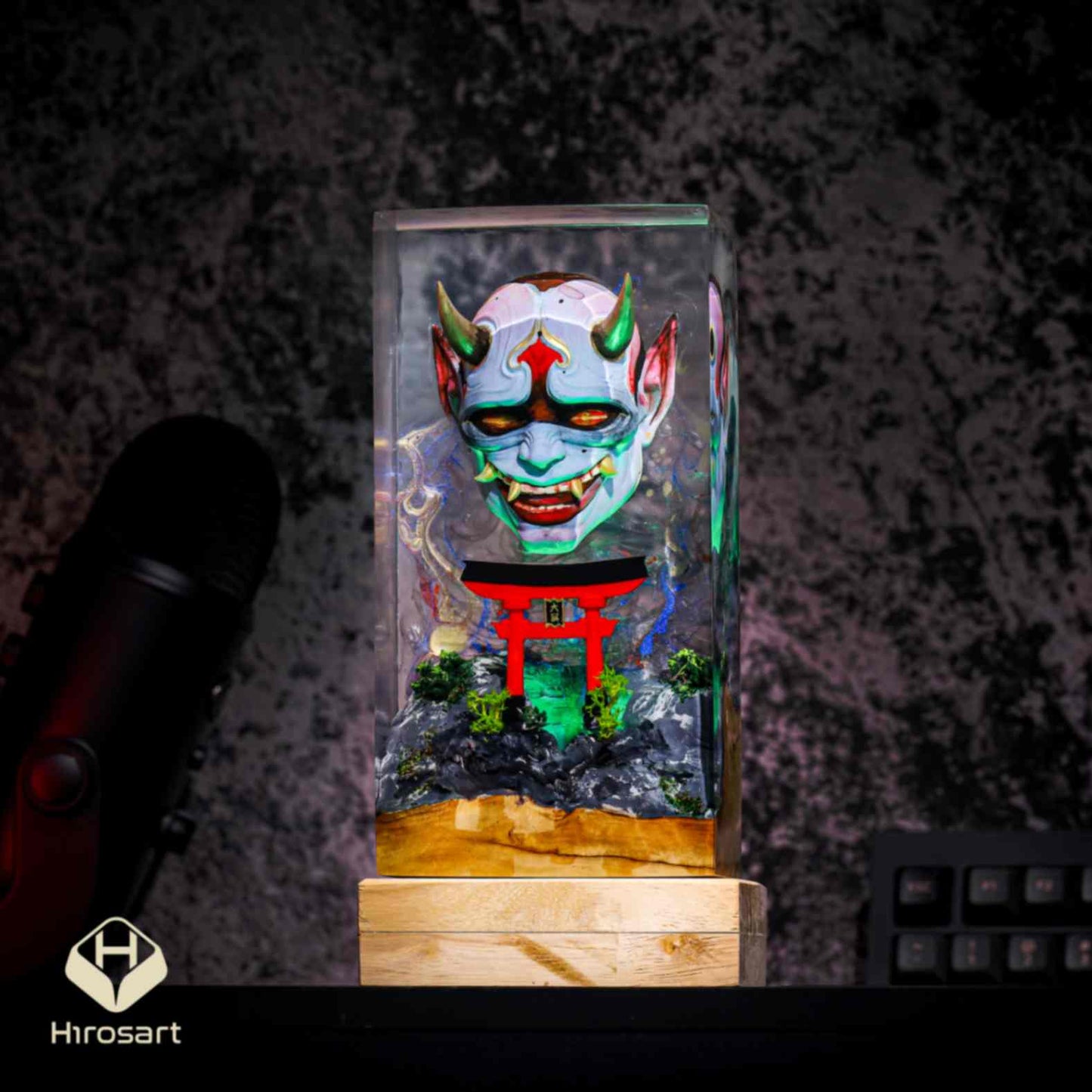 Ori Hannya Japanese Devil Mask Night Light - Image 6