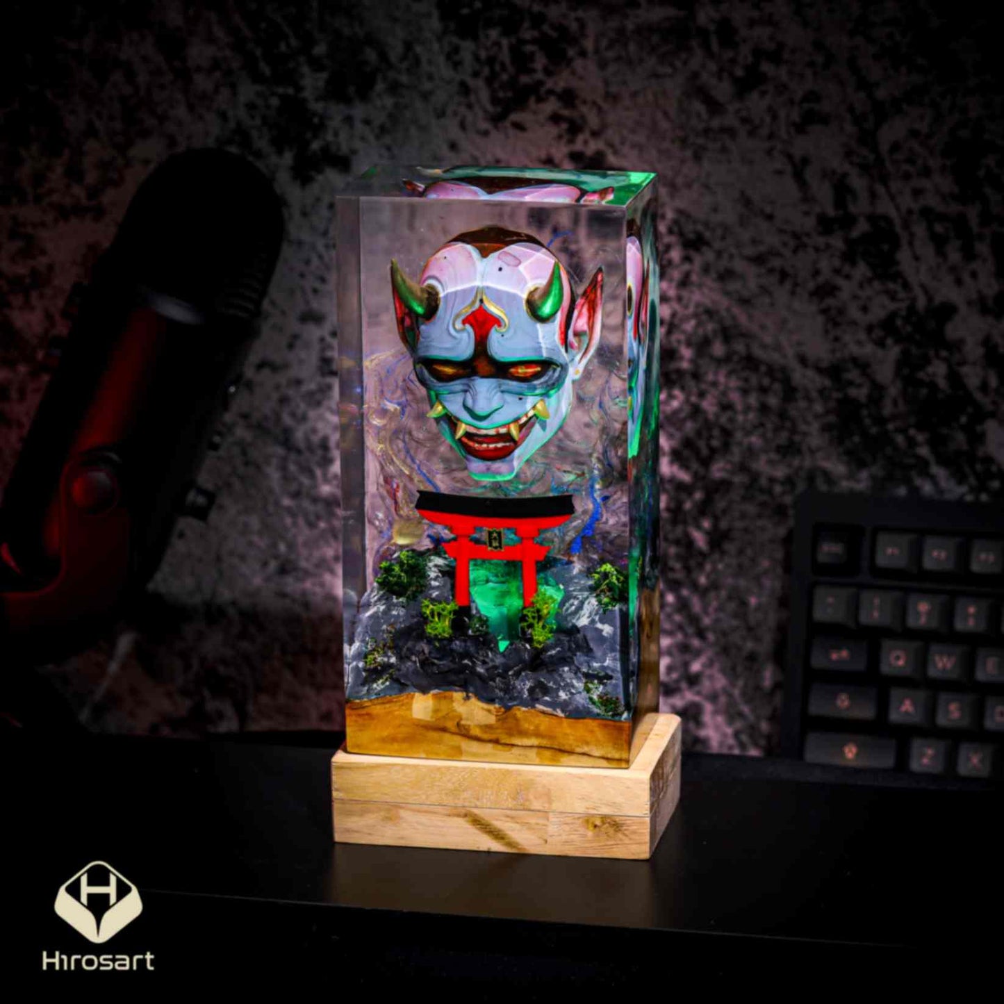 Ori Hannya Japanese Devil Mask Night Light - Image 7