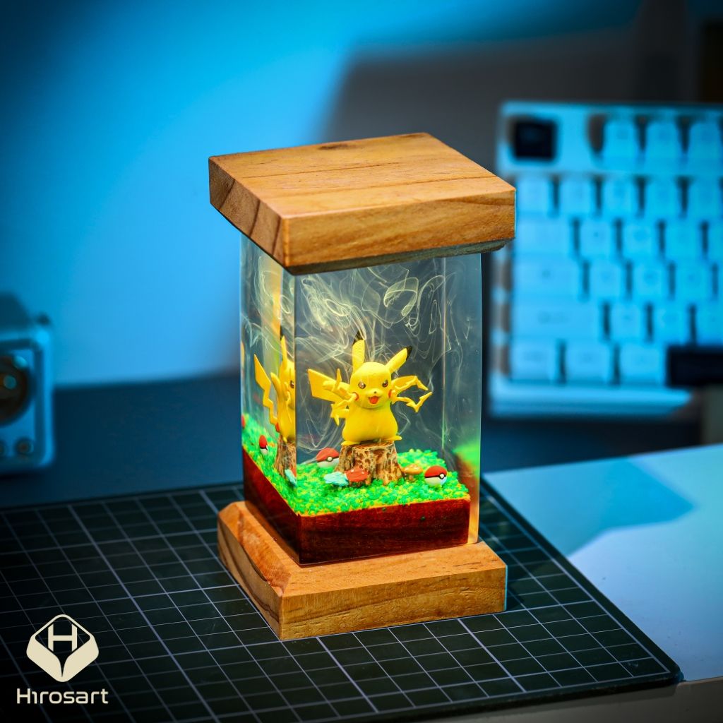 Pikachu Pokemon Resin Lamp Ver 2 - Image 10