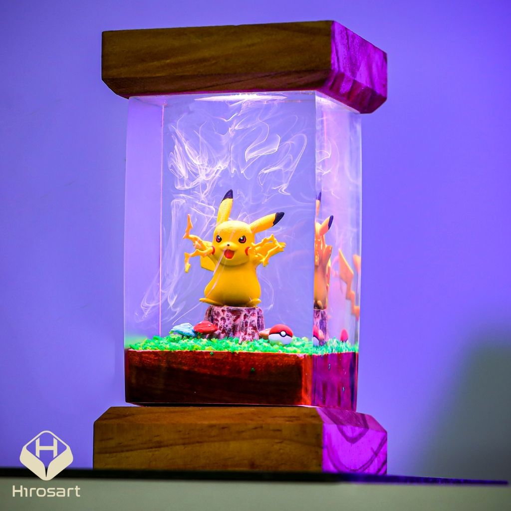 Pikachu Pokemon Resin Lamp Ver 2 - Image 6