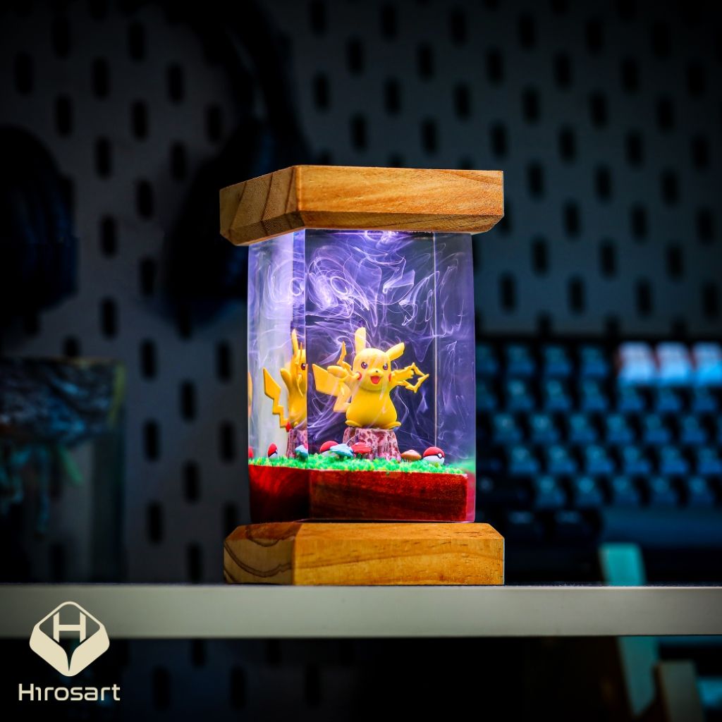 Pikachu Pokemon Resin Lamp Ver 2 - Image 7