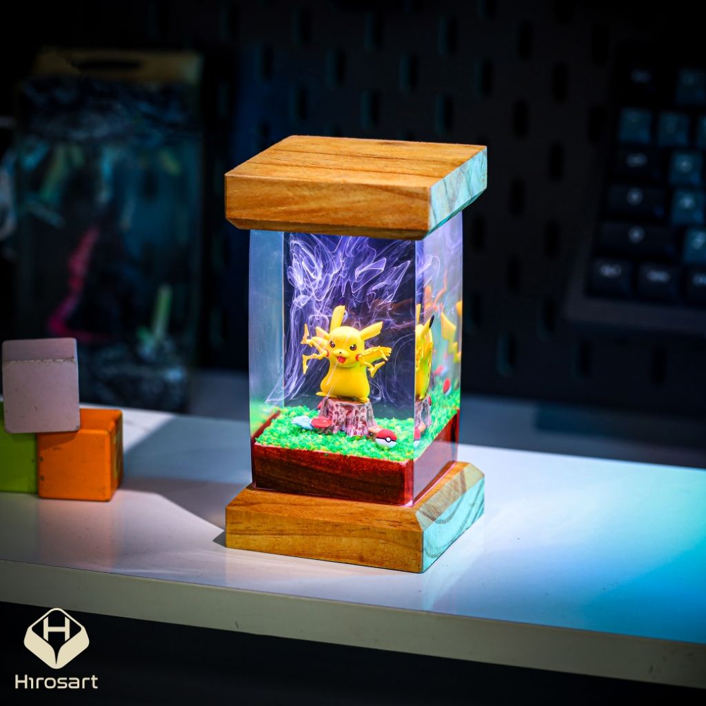 Pikachu Pokemon Resin Lamp Ver 2 - Image 9