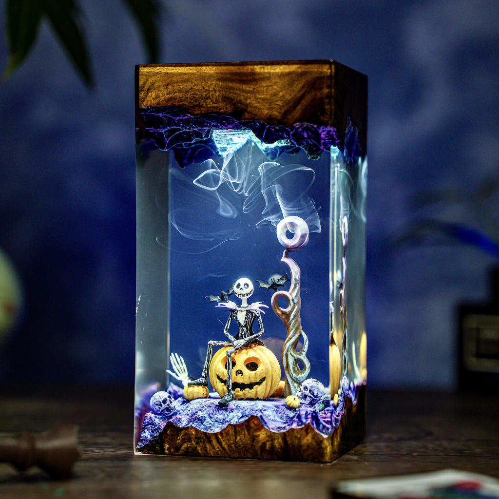 Pumpkin Jack Halloween Lamp - Image 11