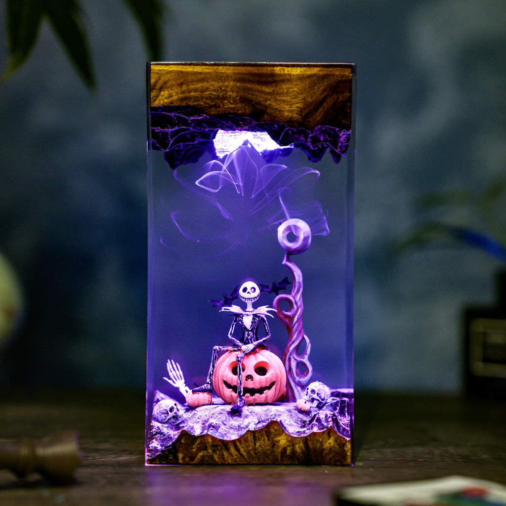 Pumpkin Jack Halloween Lamp - Image 5