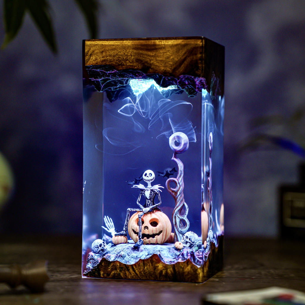 Pumpkin Jack Halloween Lamp - Image 7