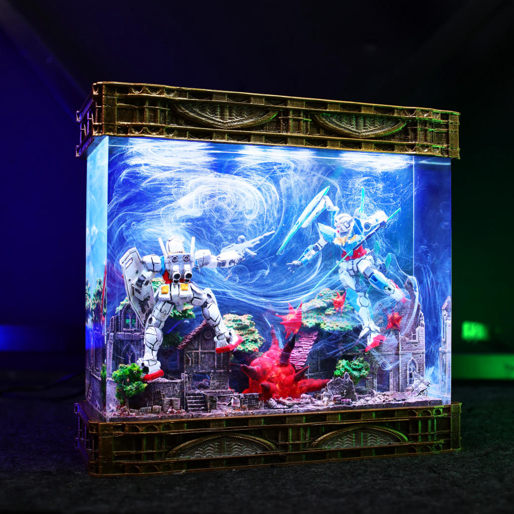 RX-78-2 Gundam Battle Diorama Lamp - Image 2