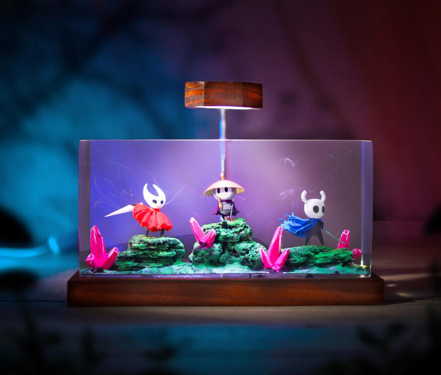 Silksong Knight Sherma Epoxy Lamp