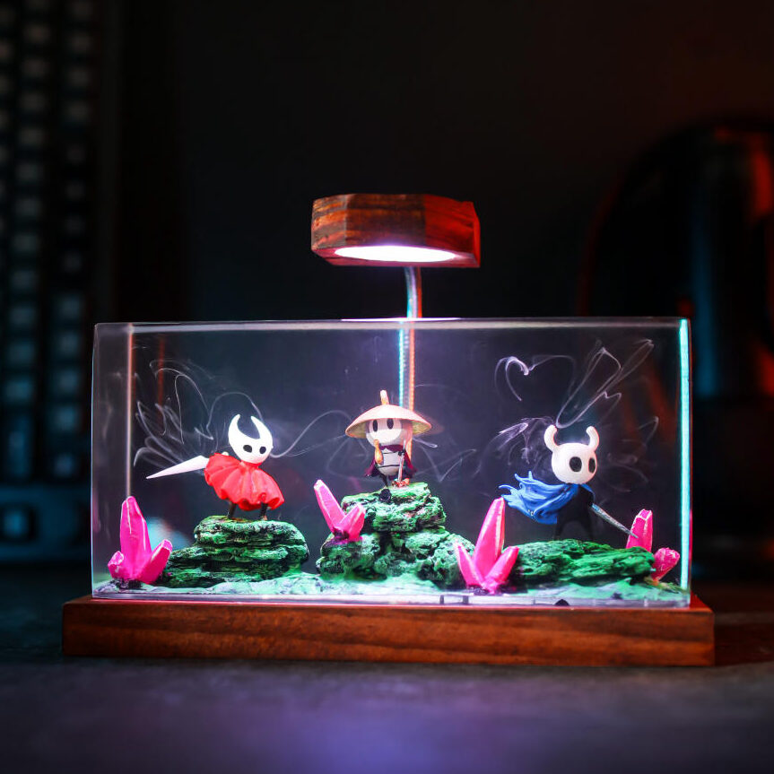 Silksong Knight Sherma Epoxy Lamp - Image 7