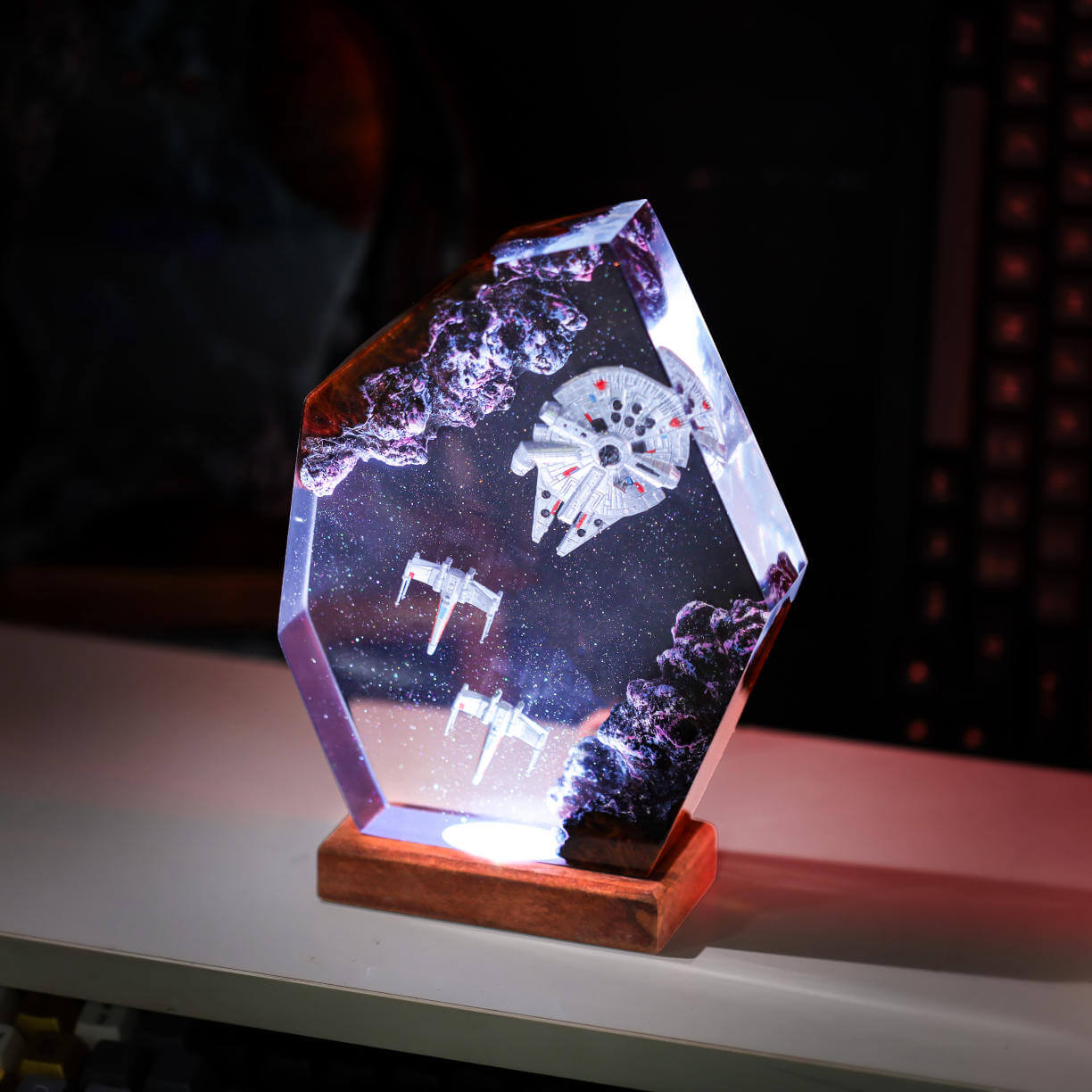 Star Wars Millennium Falcon X-Wing Lamp - Image 9