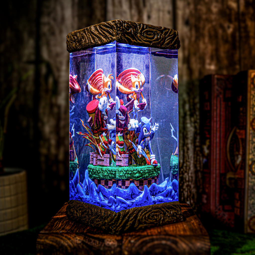 Team Sonic Night Lamp - Image 3