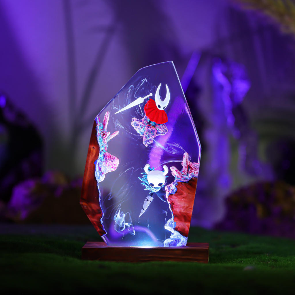 The Knight and Hornet Hollow Knight Lamp Ver 2 - Image 2