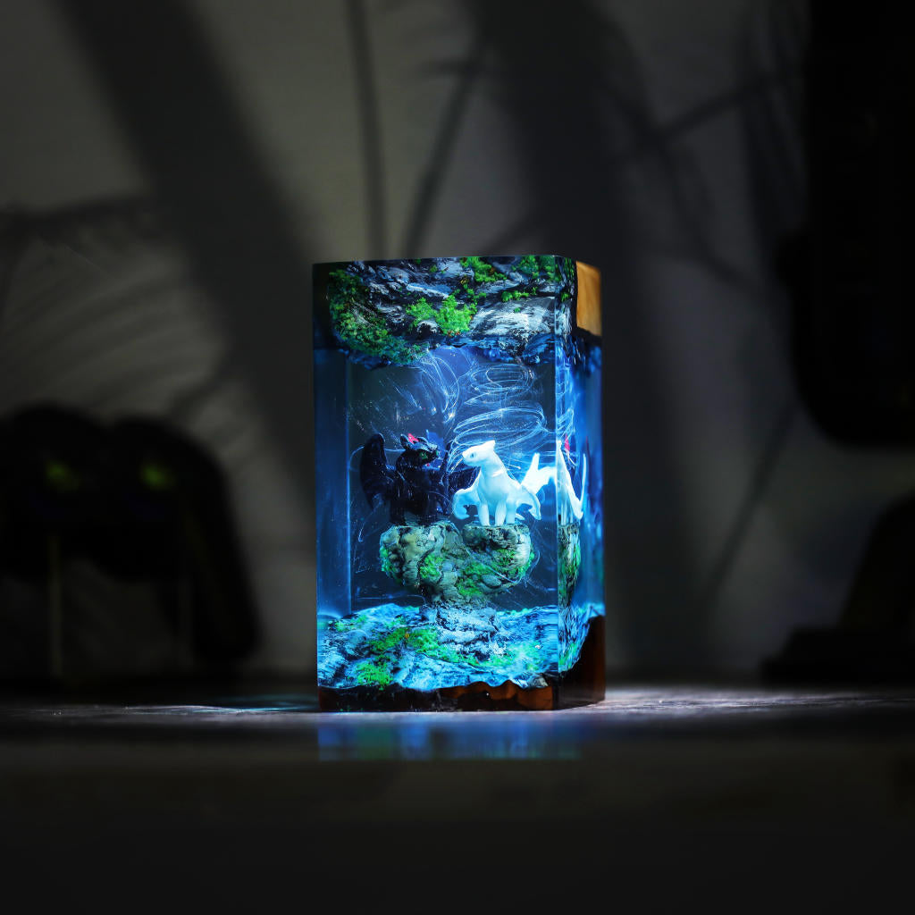 Toothless and Light Fury Lamp Ver 5 - Image 7