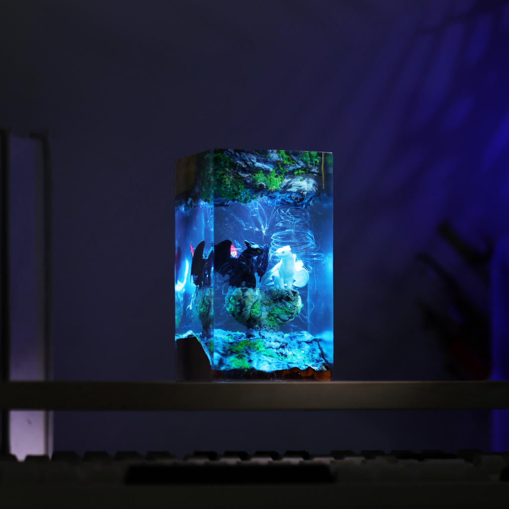 Toothless and Light Fury Lamp Ver 5 - Image 4