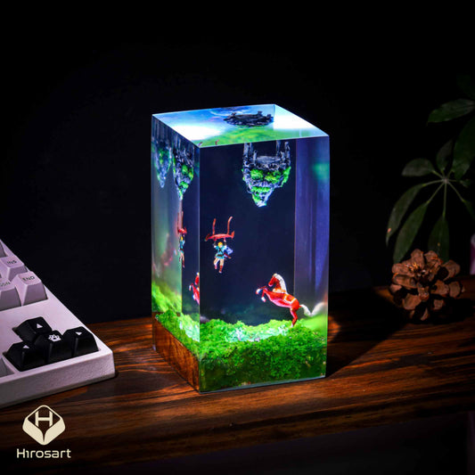 TOTK's Sky Islands in The Legend of Zelda Epoxy Lamp Ver 2 - Image 2