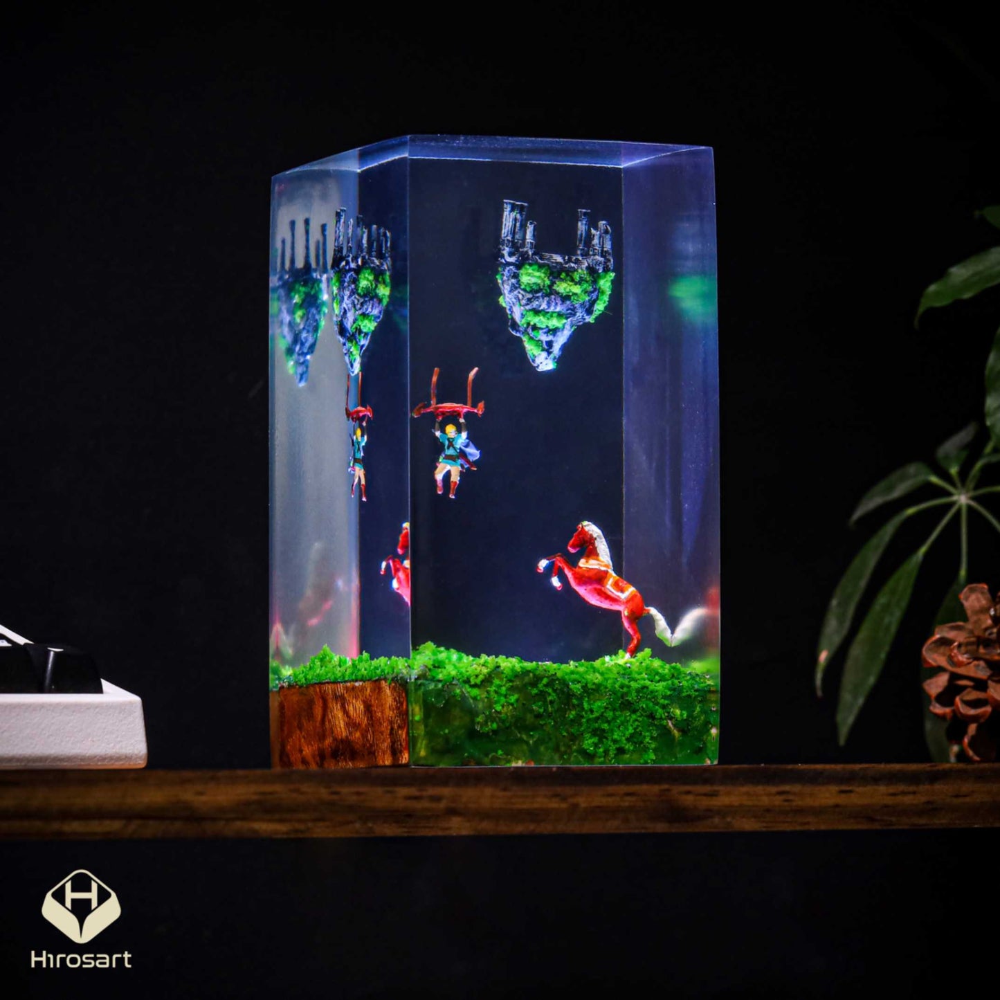 TOTK's Sky Islands in The Legend of Zelda Epoxy Lamp Ver 2 - Image 6