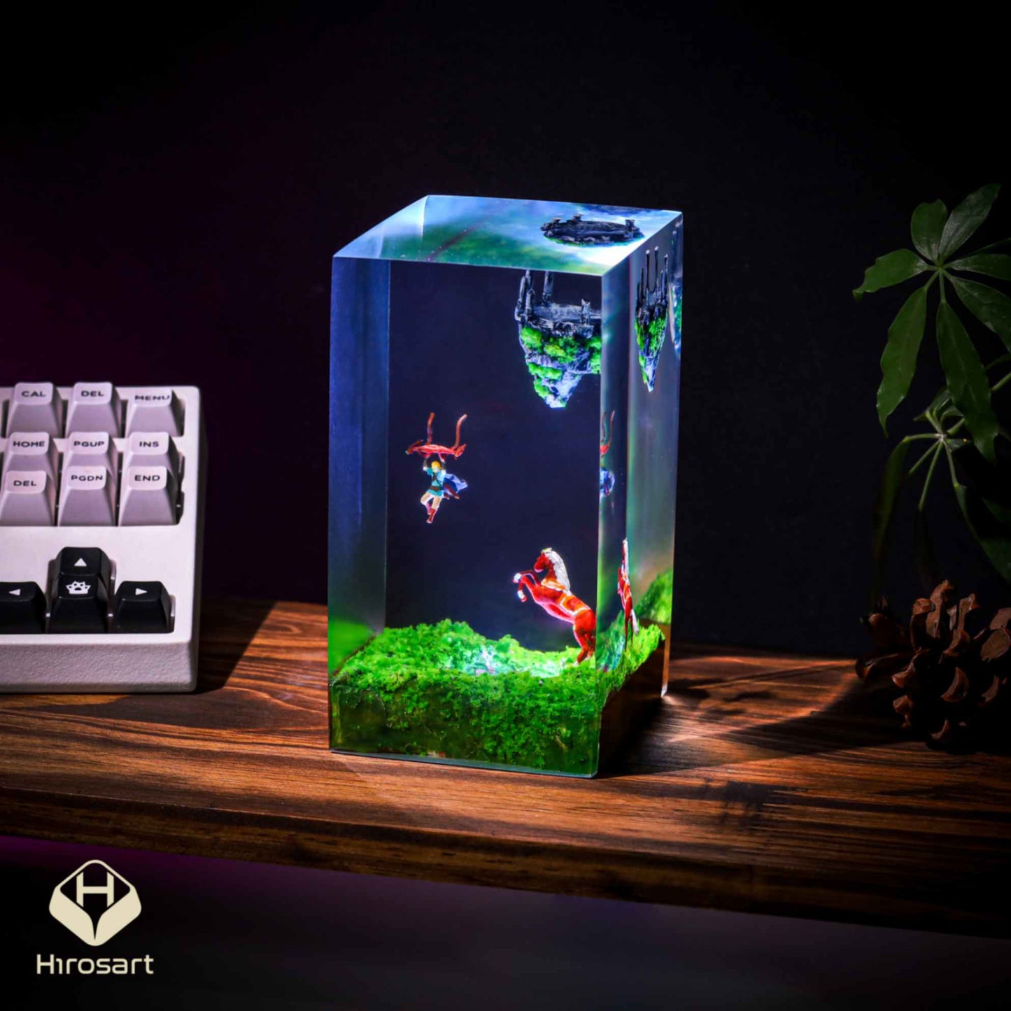 TOTK's Sky Islands in The Legend of Zelda Epoxy Lamp Ver 2 - Image 7