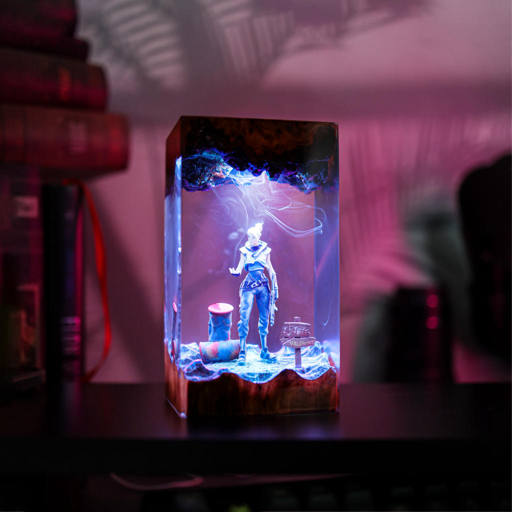 Valorant Jett Night Light Ver 2 - Image 2