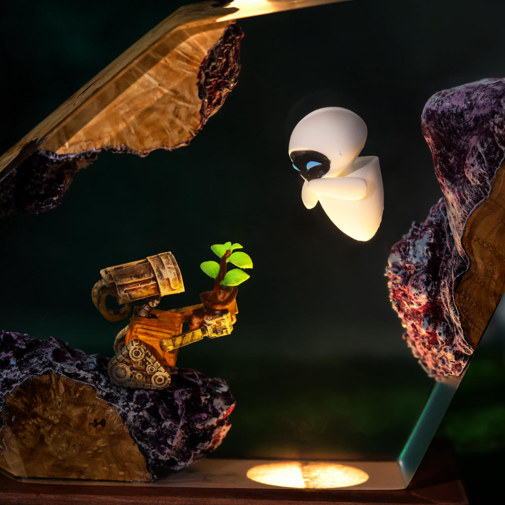 Wall-E and Eve Night Light Ver 2 - Image 7