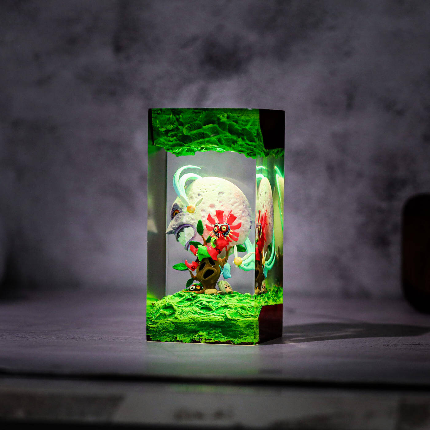 Zelda Skull Kid and Moon Night Light - Image 5