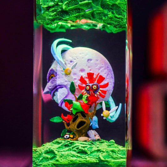 Zelda Skull Kid and Moon Night Light - Image 3